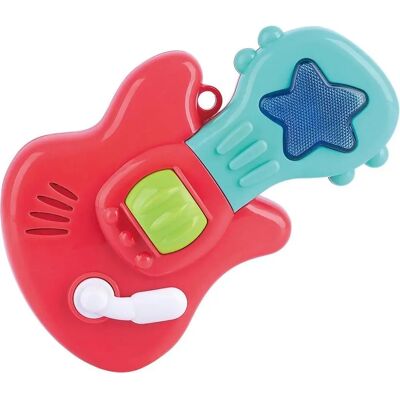 Play Baby Rock Star Gitarr klein Mehrfarben - Musikinstrument für Kinder ab 6 Monaten Play Baby Rock Star Gitarr klein Mehrfarben - Musikinstrument für Kinder ab 6 Monaten