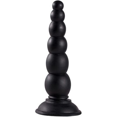 Dream Toys Gyöngyös Análdildo - 6,5 hüvelyk - Fekete Dream Toys Gyöngyös Análdildo - 6,5 hüvelyk - Fekete