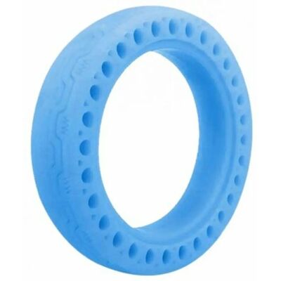 Pneu OEM 8,5" en Nid d'Abeille Bleu Fluorescent pour Trottinette - Type de Pneu - Publicité Pneu OEM 8,5" en Nid d'Abeille Bleu Fluorescent pour Trottinette - Type de Pneu - Publicité