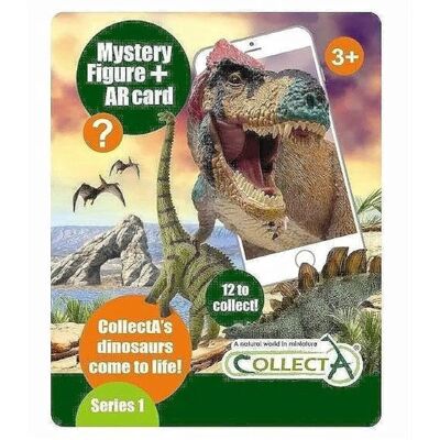 Pakiet tajemniczych dinozaurów Seria 1 od CollectA z kartą AR - Zabawka kolekcjonerska Pakiet tajemniczych dinozaurów Seria 1 od CollectA z kartą AR - Zabawka kolekcjonerska