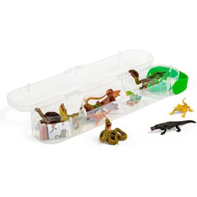 CollectA Reptilien- und Amphibienfiguren in Tube Geschenkset CollectA Reptilien- und Amphibienfiguren in Tube Geschenkset
