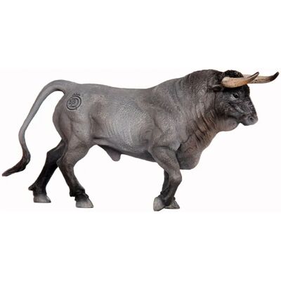 Réplique de taureau gris au trot - Deqube - Publicité Réplique de taureau gris au trot - Deqube - Publicité