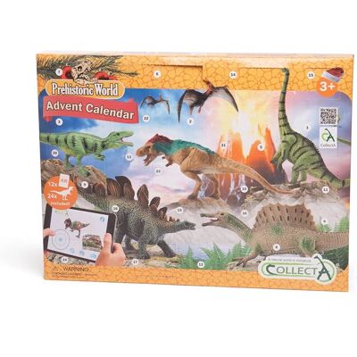 Collecta Prähistorischer Sammelkalender - Lehrreiche Tierfiguren - 24 Stück Collecta Prähistorischer Sammelkalender - Lehrreiche Tierfiguren - 24 Stück