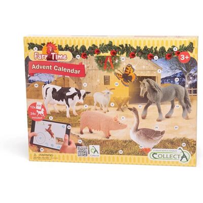 CollectA FARM TIME Adventskalender - Farm Miniaturen CollectA FARM TIME Adventskalender - Farm Miniaturen