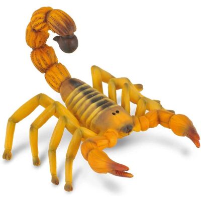 Figurine Scorpion Jaune de CollectA - Modèle d'Insecte - Publicité Figurine Scorpion Jaune de CollectA - Modèle d'Insecte - Publicité