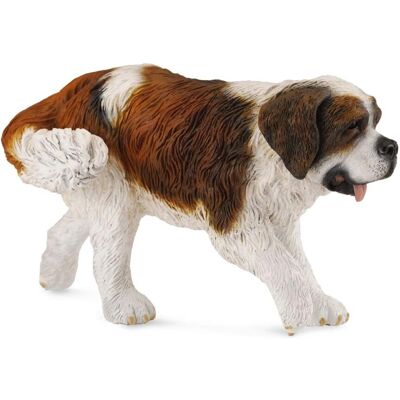 Figurine Grande CollectA Saint Bernard - Cadeau pour Amoureux des Chiens Figurine Grande CollectA Saint Bernard - Cadeau pour Amoureux des Chiens