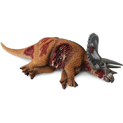 Figurine de Dinosaure Triceratops Mort - 17.2cm - Publicité Figurine de Dinosaure Triceratops Mort - 17.2cm - Publicité