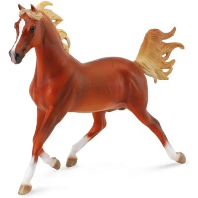 CollectA Arabischer Hengst Pferdespielzeug - Dunkelrot - Pferd CollectA Arabischer Hengst Pferdespielzeug - Dunkelrot - Pferd