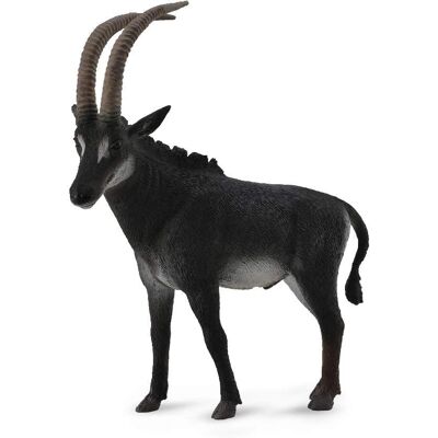 CollectA Mannelijke Grote Sable Antilope Figurine - Natuur Verzamelobject CollectA Mannelijke Grote Sable Antilope Figurine - Natuur Verzamelobject