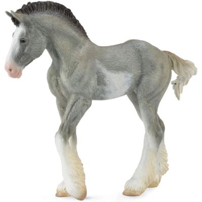 Pouliche Clydesdale CollectA - Roan - Figurine d'Action - 3+ Pouliche Clydesdale CollectA - Roan - Figurine d'Action - 3+