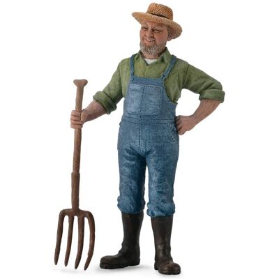Figurine Agriculteur CollectA Grande - Jouet Éducatif 3+1 Figurine Agriculteur CollectA Grande - Jouet Éducatif 3+1