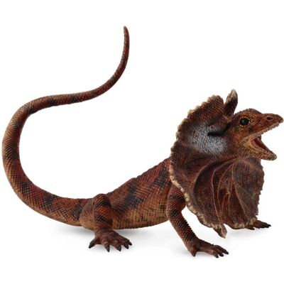 Jouet Lézard à Collerette CollectA - Figurine éducative - 11.4cm Jouet Lézard à Collerette CollectA - Figurine éducative - 11.4cm