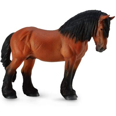 CollectA Ardennes Hengst Bay Aktionsfigur - Pferdemodell 1:18 CollectA Ardennes Hengst Bay Aktionsfigur - Pferdemodell 1:18