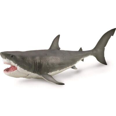 Collecta Megalodon con mascella mobile - Deluxe 1:60 scala Collecta Megalodon con mascella mobile - Deluxe 1:60 scala