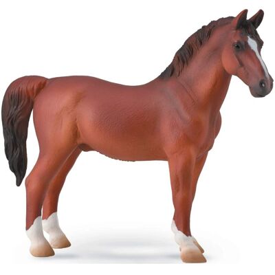 Breyer CollectA Hackney Hengst Kastanien Modell - Maßstab 1:18 Breyer CollectA Hackney Hengst Kastanien Modell - Maßstab 1:18