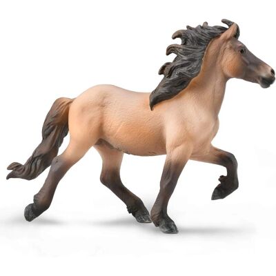 CollectA Islandpferd Dun Nachbildung - Tiermodell, Extra Groß CollectA Islandpferd Dun Nachbildung - Tiermodell, Extra Groß