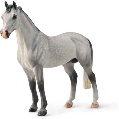 Figure jouet de cheval Hanoverian Dappled Grey - Réplique animale - Publicité Figure jouet de cheval Hanoverian Dappled Grey - Réplique animale - Publicité