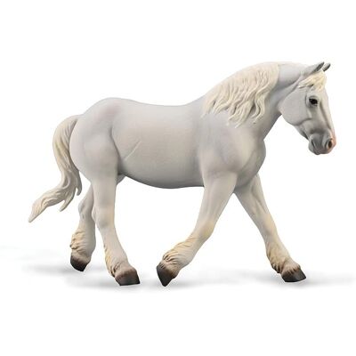 Figurine d'action Boulonnais Gris CollectA - Jouet cheval - 3+ - Publicité Figurine d'action Boulonnais Gris CollectA - Jouet cheval - 3+ - Publicité
