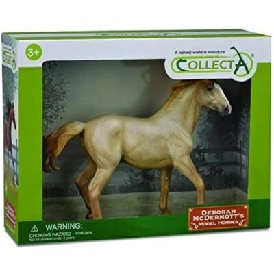 Figurine de Jouet Mustang CollectA - Palomino Clair Naturel - Figurine 1:12 - Publicité Figurine de Jouet Mustang CollectA - Palomino Clair Naturel - Figurine 1:12 - Publicité