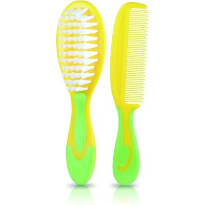 KidsMe Hårbørstesett - Ergonomisk Nylonbørste - 16,5cm KidsMe Hårbørstesett - Ergonomisk Nylonbørste - 16,5cm
