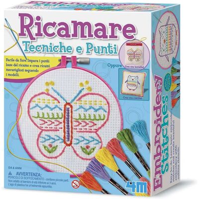 4M Embroidery Stitches - Educational Toy for Kids 4M Embroidery Stitches - Educational Toy for Kids