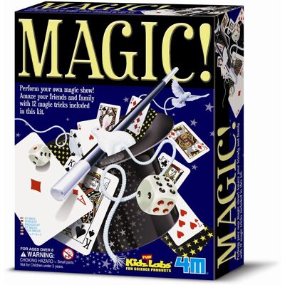 4M Zauberkit - Wissenschaftsspielzeug - Magische Tricks - Ab 8 Jahre 4M Zauberkit - Wissenschaftsspielzeug - Magische Tricks - Ab 8 Jahre