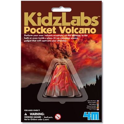 4M Vulkan Mini - Wissenschaftsspielzeug - Mit Essig + Backpulver - 5+ 4M Vulkan Mini - Wissenschaftsspielzeug - Mit Essig + Backpulver - 5+