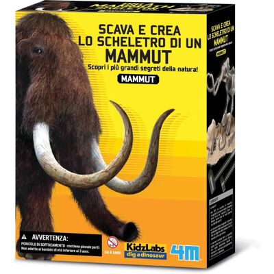 KidzLabs Scavo Mammut - Set Creativo 4M - Gioco Educativo KidzLabs Scavo Mammut - Set Creativo 4M - Gioco Educativo
