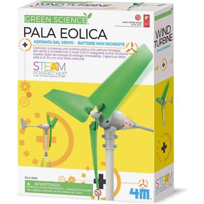 4M Bauanleitung für Ihre Eigene Windturbine - Green Science 4M Bauanleitung für Ihre Eigene Windturbine - Green Science