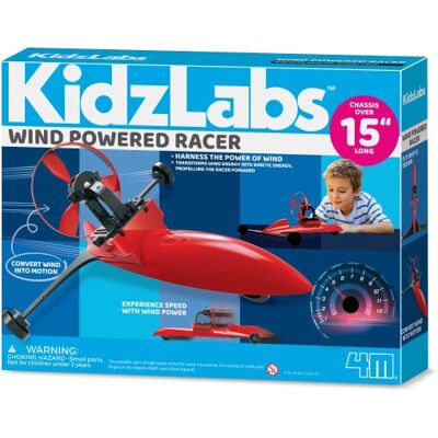 4M Kidzlabs Wind Turbine Bildungsset - Mechanische Wissenschaft - Ab 8+ 4M Kidzlabs Wind Turbine Bildungsset - Mechanische Wissenschaft - Ab 8+