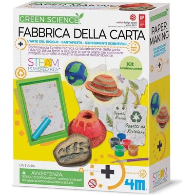 4M Grün Wissenschaft Papierherstellung - Science Paper Making Kit 4M Grün Wissenschaft Papierherstellung - Science Paper Making Kit