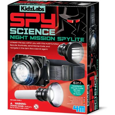 4M Night Mission Spy Light - Toy Spy Mission Kit 4M Night Mission Spy Light - Toy Spy Mission Kit