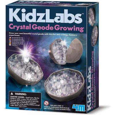 4M Kidzlabs Kristallgeode Lernset - Wissenschafts-Entdeckungsset - 22x17x6 cm 4M Kidzlabs Kristallgeode Lernset - Wissenschafts-Entdeckungsset - 22x17x6 cm