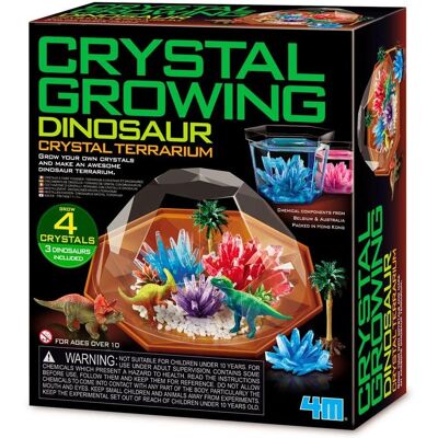 4M Crystal Growing Dinosaur Terrarium - Science Kit 4M Crystal Growing Dinosaur Terrarium - Science Kit
