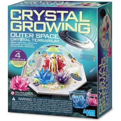 Alien Crystal Growing Kit - Space Terrarium Craft Alien Crystal Growing Kit - Space Terrarium Craft