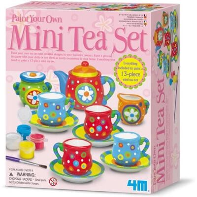Malen Sie Ihr eigenes Mini-Teeservice - 4M Malen Sie Ihr eigenes Mini-Teeservice - 4M