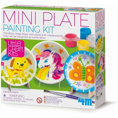 Great Gizmos Kleine Bastelsets - Mini Teller Malset Great Gizmos Kleine Bastelsets - Mini Teller Malset