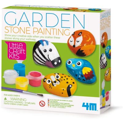 4M - Creativita' E Fantasia - Giardino Kit Per Dipingere Sassi - Kids Craft & Activity Kit 4M - Creativita' E Fantasia - Giardino Kit Per Dipingere Sassi - Kids Craft & Activity Kit