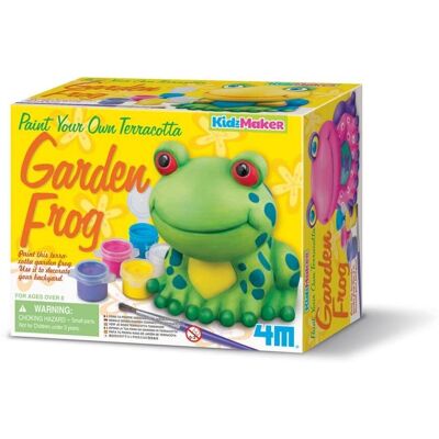 KidzMaker DA-5604782 - Paint Your Own Terracotta Garden Frog - Educational Game KidzMaker DA-5604782 - Paint Your Own Terracotta Garden Frog - Educational Game