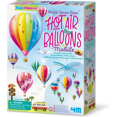 4M Malen Nach Eigenem Heißluftballon-Mobile - Mobile 4M Malen Nach Eigenem Heißluftballon-Mobile - Mobile