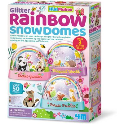 4M Rainbow Snow Globe Kit - Educational Craft Fun 4M Rainbow Snow Globe Kit - Educational Craft Fun