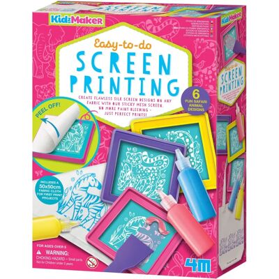 4M Spielzeugkunst Siebdruckset - T-Shirt Druck 4M Spielzeugkunst Siebdruckset - T-Shirt Druck