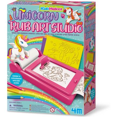 4M Eenhoorn Rub Art Studio - Kunststudio 4M Eenhoorn Rub Art Studio - Kunststudio