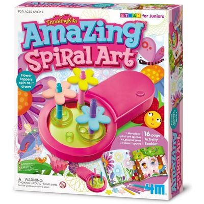 4m Denk-Kits - Spiral Kunst - Bastelset für Kinder 4m Denk-Kits - Spiral Kunst - Bastelset für Kinder