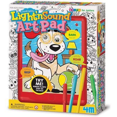 4M Electronic Drawing Tablet with Lights and Sounds - Product Type 4M Electronic Drawing Tablet with Lights and Sounds - Product Type