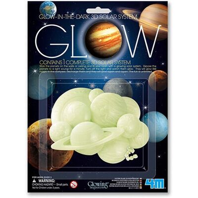 4M Leuchtendes grünes Sonnensystem Aufkleber - Bildung 4M Leuchtendes grünes Sonnensystem Aufkleber - Bildung