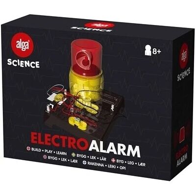 Alga Elektro Alarm - Baue dein eigenes elektronisches Sicherheitssystem - Bildungskit Alga Elektro Alarm - Baue dein eigenes elektronisches Sicherheitssystem - Bildungskit