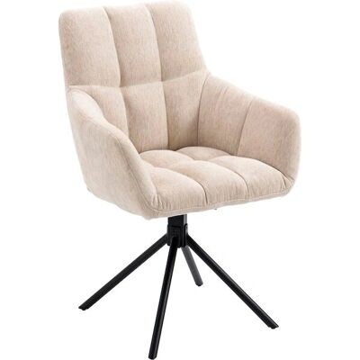 HOME AFFAIRE Nizza Esszimmerstuhl - Modern, 2 St. Beige/Schwarz HOME AFFAIRE Nizza Esszimmerstuhl - Modern, 2 St. Beige/Schwarz