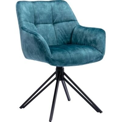 Home Affaire Soller Bürostuhl - 2 St., Blau & Schwarz, 63x60x82 cm Home Affaire Soller Bürostuhl - 2 St., Blau & Schwarz, 63x60x82 cm