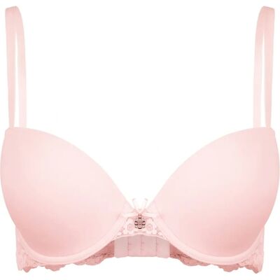 LASCANA Modell 80 Pink Push-up-BH mit Spitze und verstellbaren Trägern - Dessous LASCANA Modell 80 Pink Push-up-BH mit Spitze und verstellbaren Trägern - Dessous